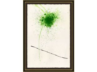 Green Flower 29W x 41H