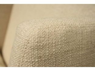 Woven Sand Nubby Upholstered Chaise
